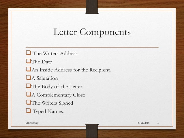 letter writing the letter writers