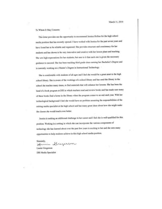 Letter Rec Gregerson