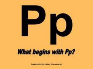 English Alphabet with words