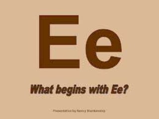 English Alphabet with words