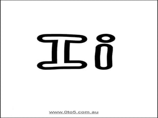 English Alphabet with words