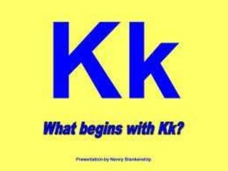 English Alphabet with words