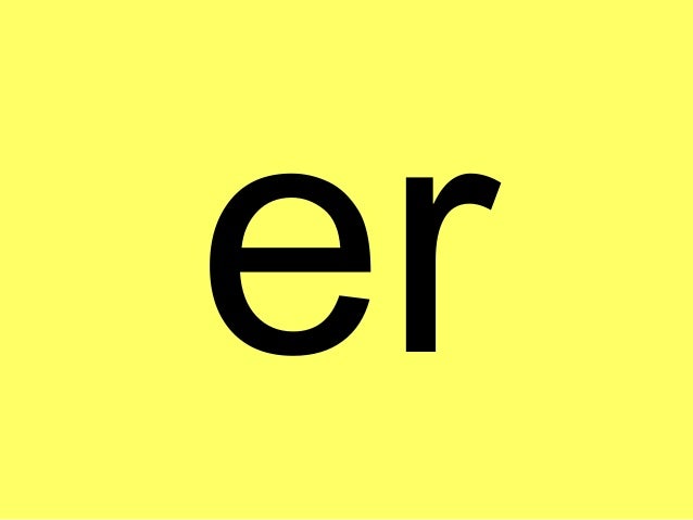 er letter