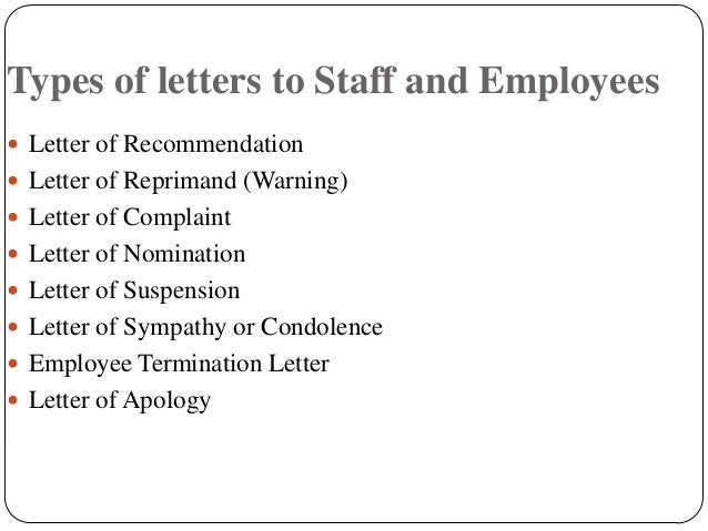 employees warning letter