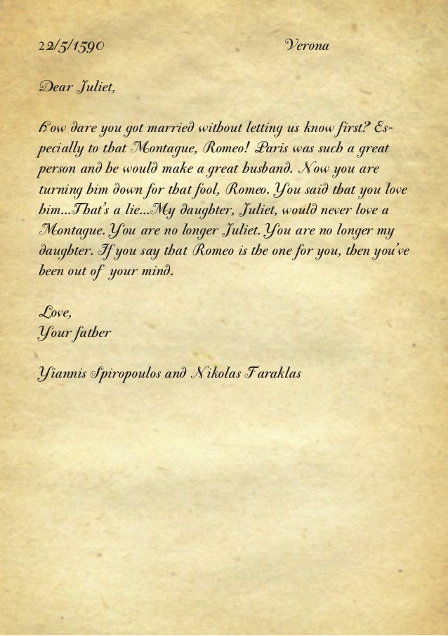 Romeo and juliet play image