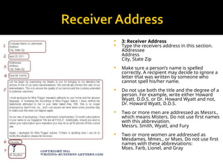 Letters, Emails and Memos FOR WRITTING EMAILS | PPT