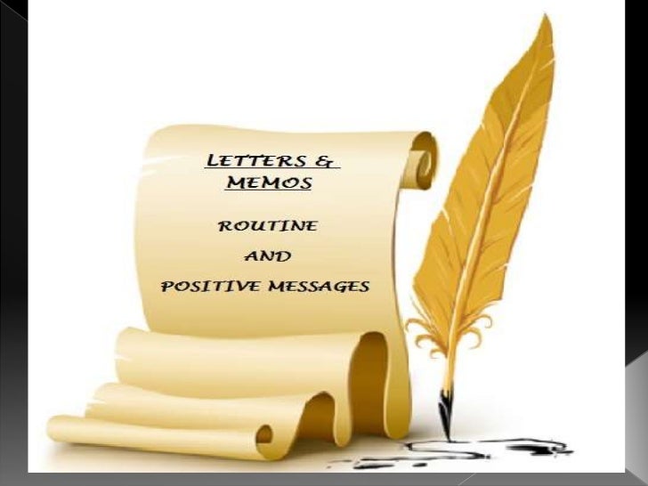 letters memos presentation memos letter