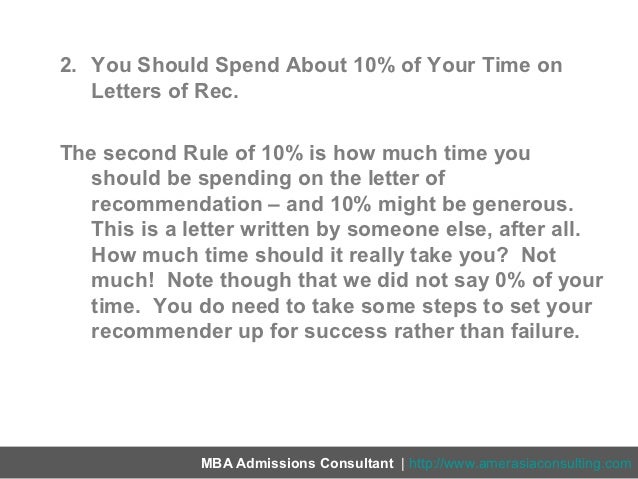 letters of recommendation how much time for a letter of recommendation