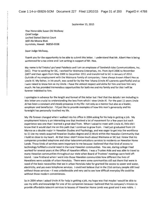 Sample Letter To Judge For Early Release From Prison - the ...