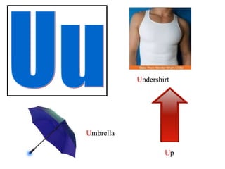Uu U ndershirt U p U mbrella 