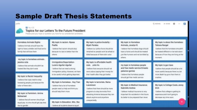 Thesis statement on education picture