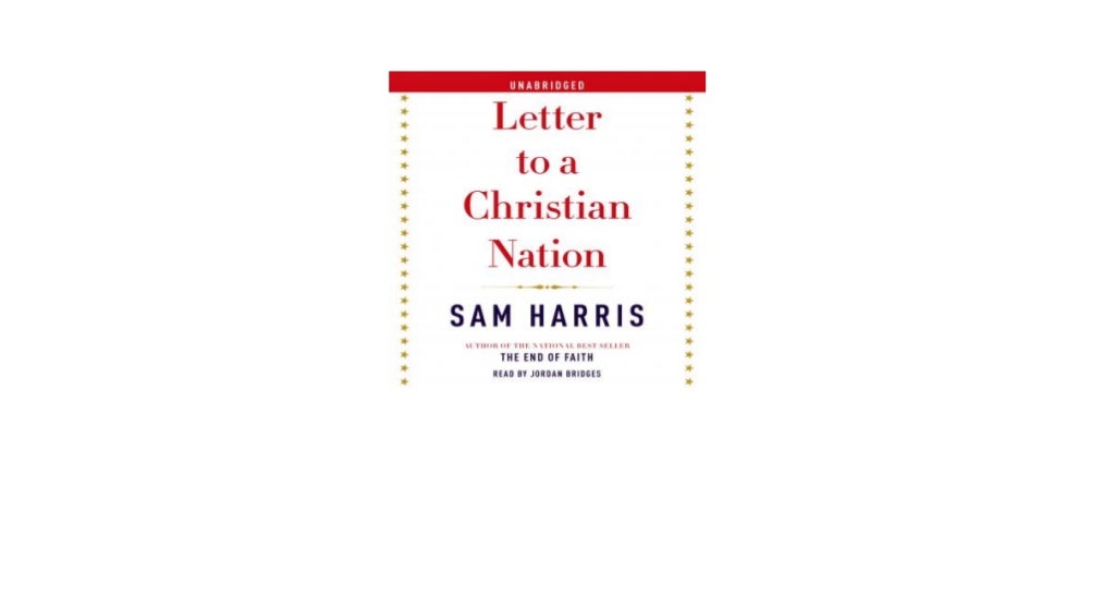 Letter to a Christian Nation free audio books full length Letter to