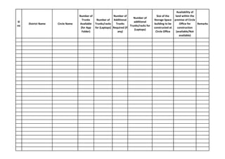 Letter to d cs storage space