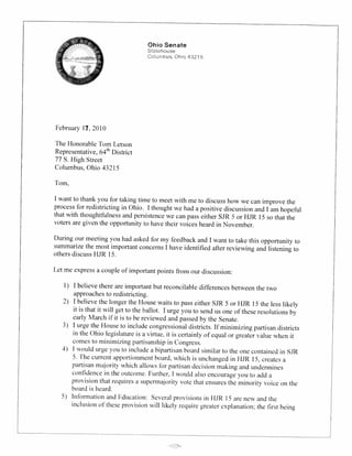 Jon Husted's Letter To Rep  Letson 2 17 10