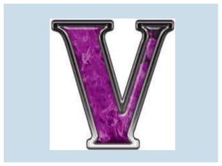 Letter v