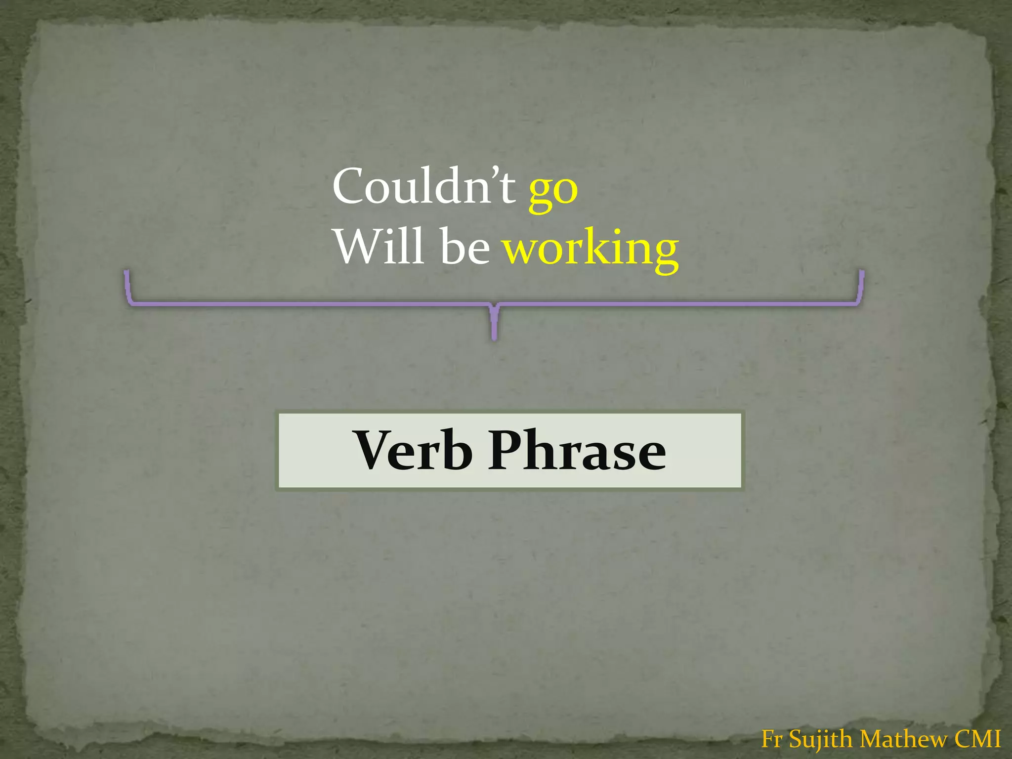 Letter word phrase clause and sentence PPT