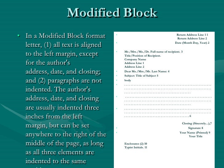 What Is The Difference Between A Block Style And A Modified Block Style ...