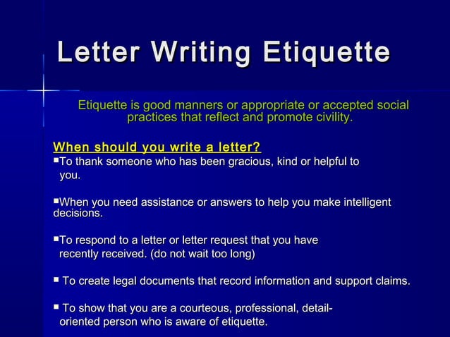 letterwriting-ppt
