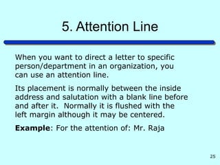 Letter writing | PPT