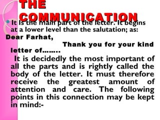 Letter writing | PPT