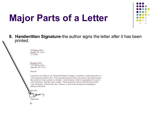 Signature On Business Letter from image.slidesharecdn.com