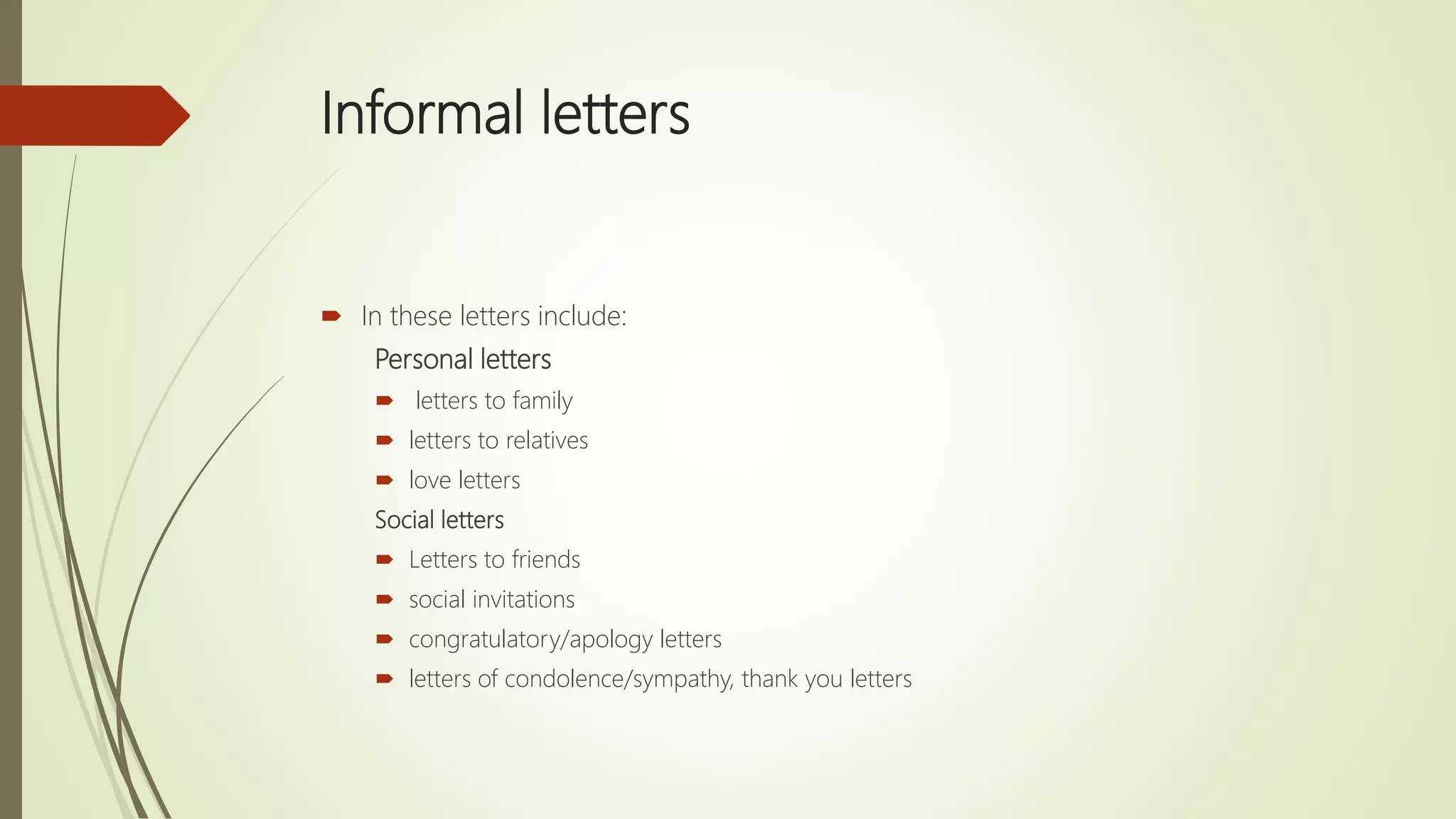 Letter and its types (letter writing) | PPTX