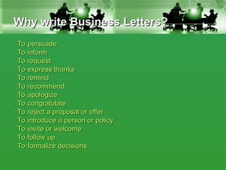Why Letter.pdf Letter writing, How letter are written.ppt
