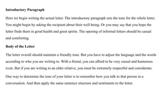 Comprehensive Guide to Letter Writing: Formal and Informal Letters ...