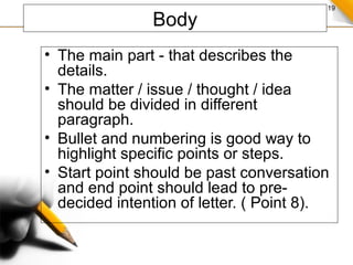 Art of Letter Writing - Small tips that can make a difference | PPS