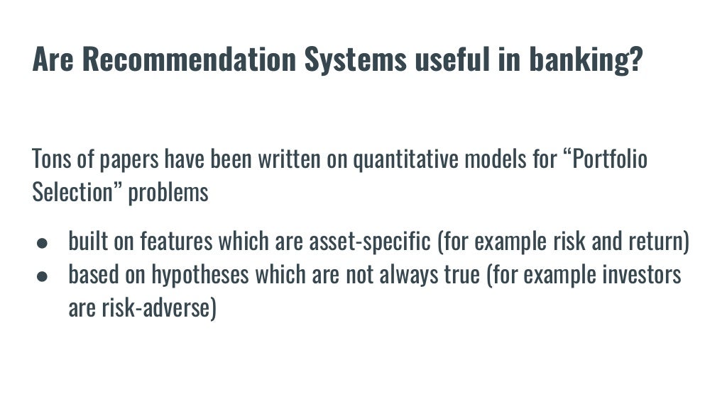 Systems in banking and Financial Services