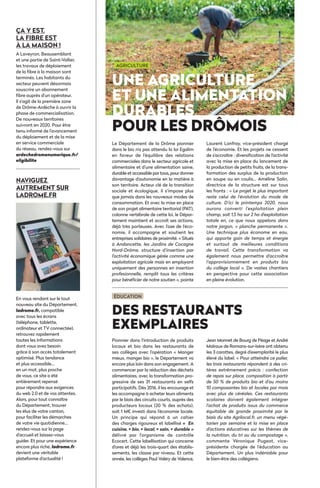 La Drôme – Lettre d’Information n°3 (octobre-décembre 2019)