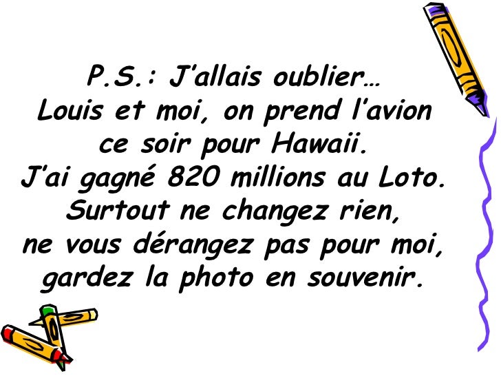 lettre pour mamie