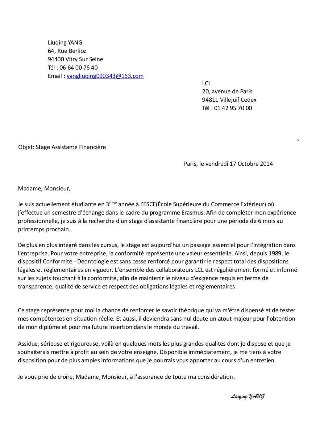 lettre de motivation numérique