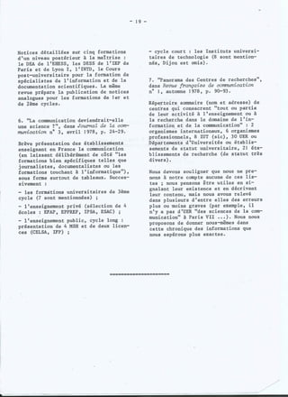Lettre inforcom1   sfsic 1978