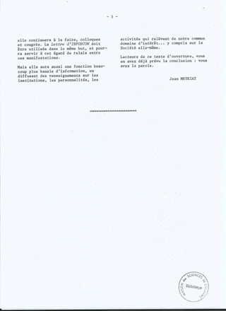 Lettre inforcom1   sfsic 1978