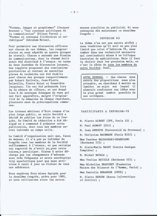 Lettre inforcom1   sfsic 1978