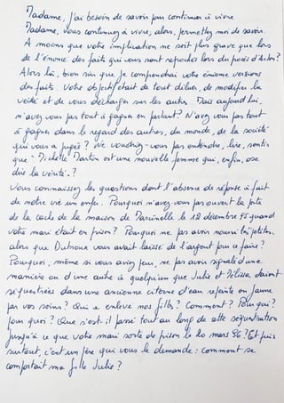 Lettre lejeune