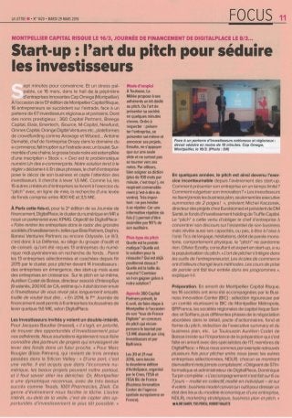 Start-up : L'art de séduire les investisseurs / Lettre M 03/2016