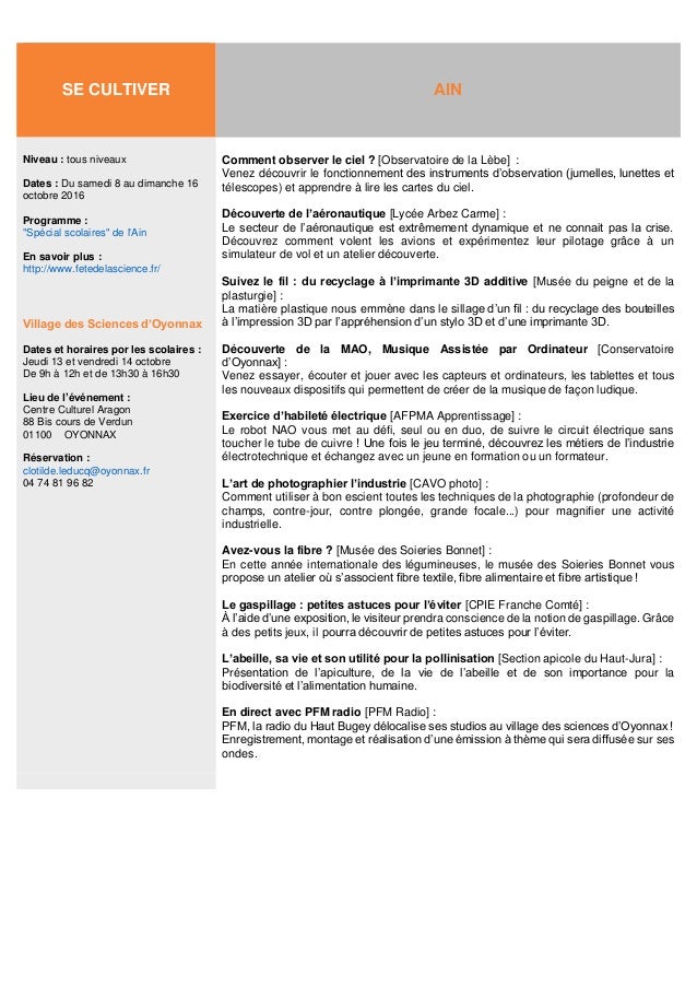 Lettre spéciale fds