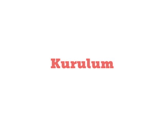 Kurulum

 