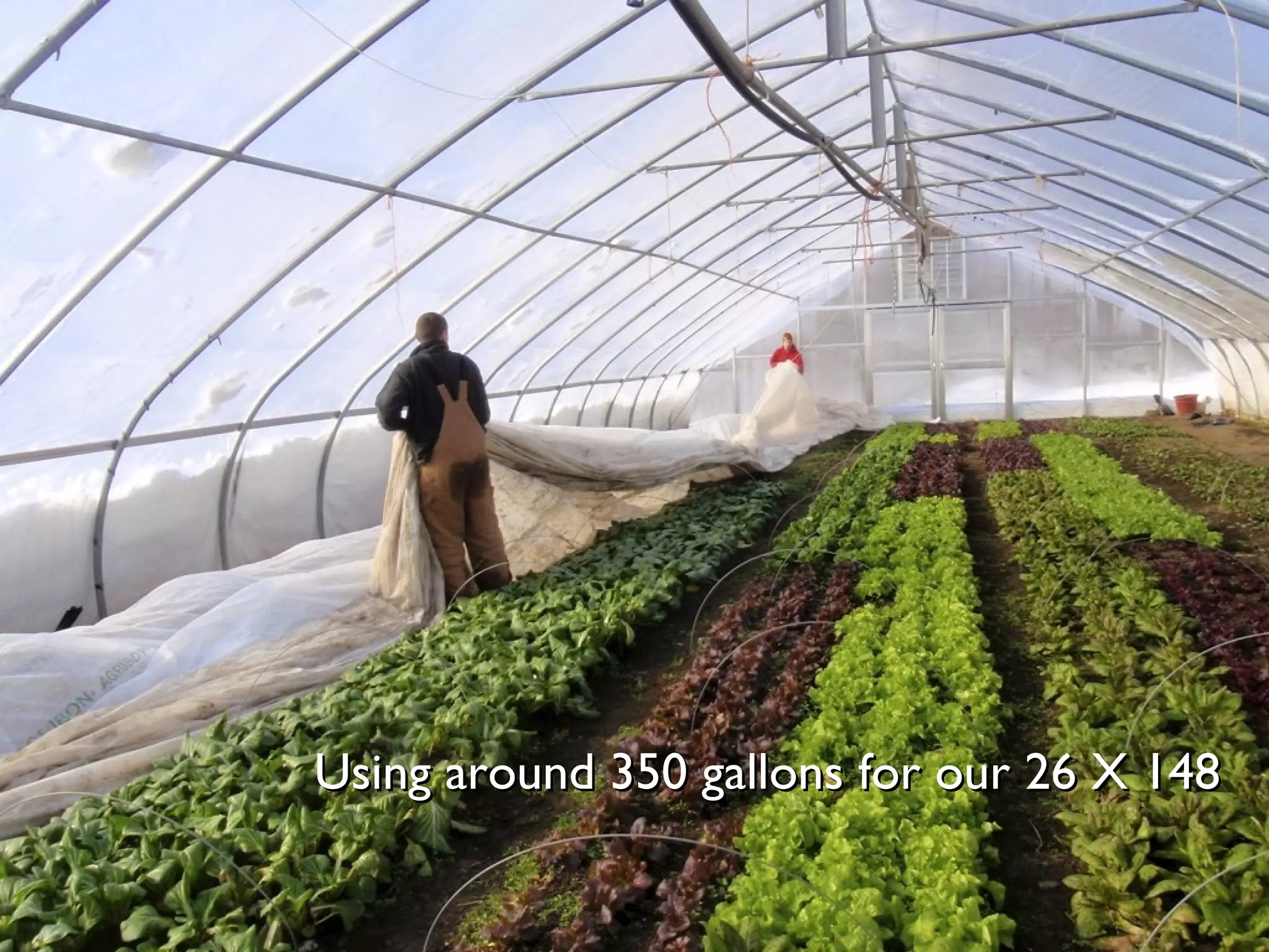 UUssiinngg aarroouunndd 335500 ggaalllloonnss ffoorr oouurr 2266 XX 114488 
 