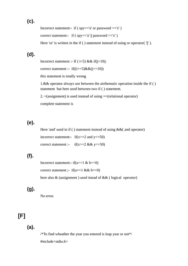 Let us c(by yashwant kanetkar) chapter 2 solution | PDF | Programming ...