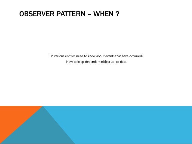 TYPES OF DESIGN PATTERNS Creational