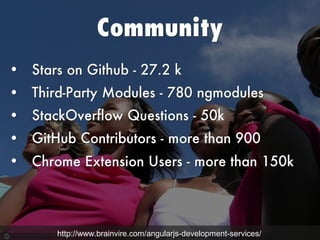 Photo by angela7dreams - Creative Commons Attribution-NonCommercial License https://www.flickr.com/photos/58117789@N00 Created with Haiku Deckhttp://www.brainvire.com/angularjs-development-services/
 