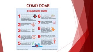 COMO DOAR
 