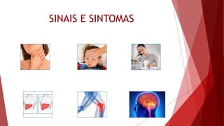SINAIS E SINTOMAS
 