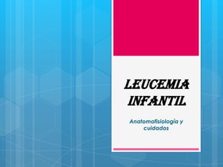 LEUCEMIA
INFANTIL
Anatomofisiología y
    cuidados
 
