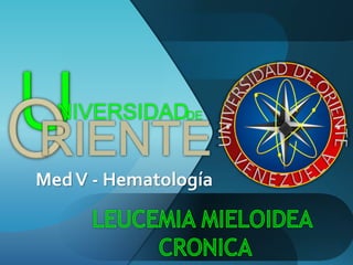 NIVERSIDADDE
MedV - Hematología
 