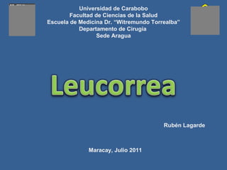 Leucorrea [autoguardado]