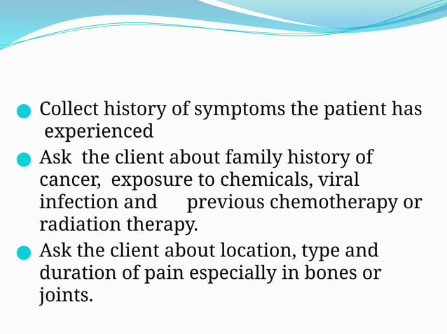 Visual Reference: Nursing Management Of A Patient With Leukemia